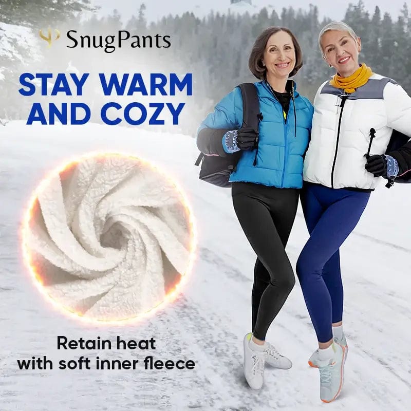 Fourovo SnugPants - Fleece Lined High Waisted Leggings