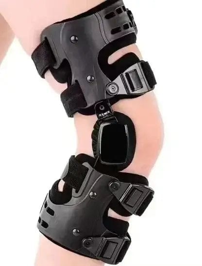 Fourovo Solux Brace – Unloader Knee Brace Black Left