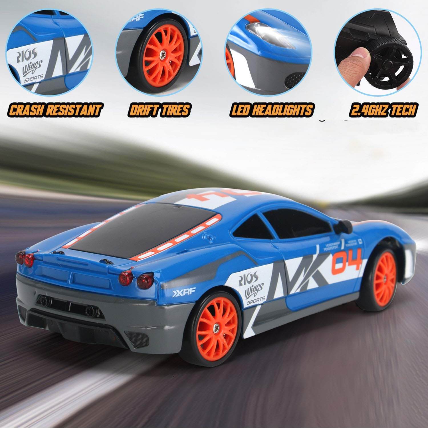 Fourovo 🔥Summer Hot Sale 49% OFF-Driftros™ 4WD RC Drift Car(BUY 2 GET FREE SHIPPING)