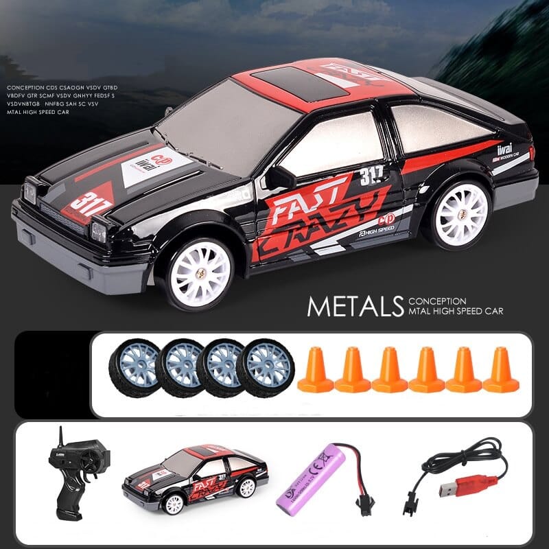 Fourovo 🔥Summer Hot Sale 49% OFF-Driftros™ 4WD RC Drift Car(BUY 2 GET FREE SHIPPING) Racing / AE86