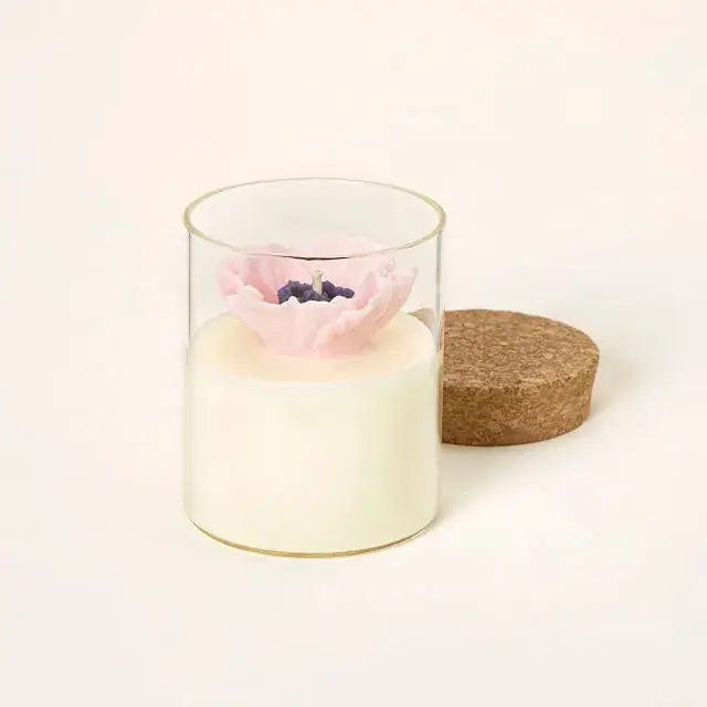 Fourovo Terrarium Candle Standart-Cactus Terrarium(White Tea&Jasmine)