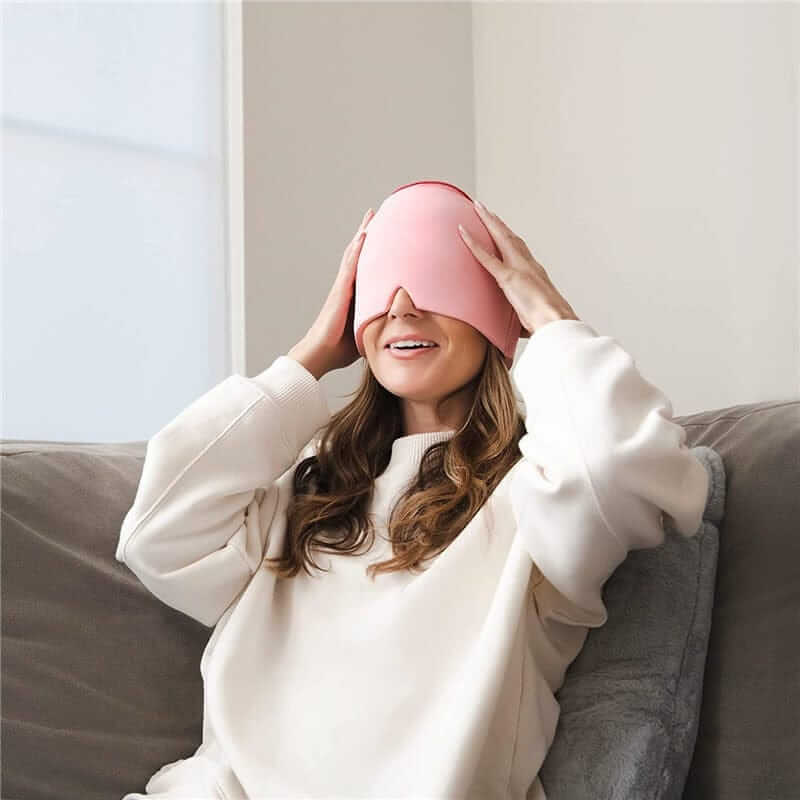 Fourovo THERACAP™ - Headache & Migraine Relief Cap Pink