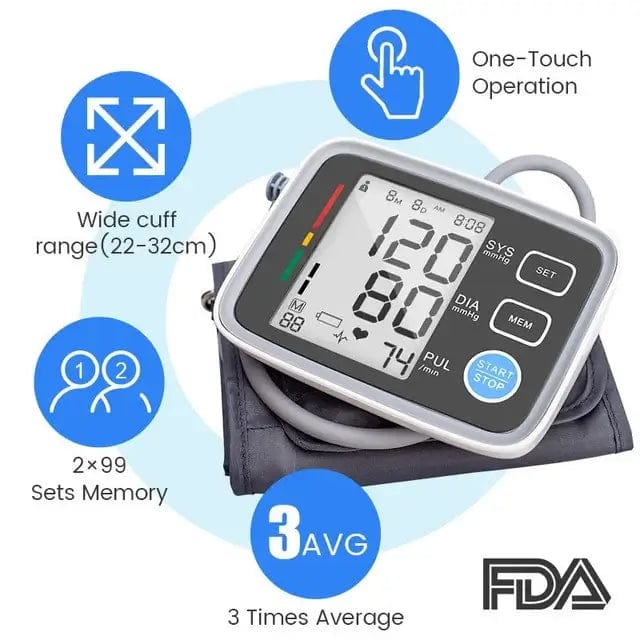 Fourovo VitalTrack Pro Blood Pressure Monitor