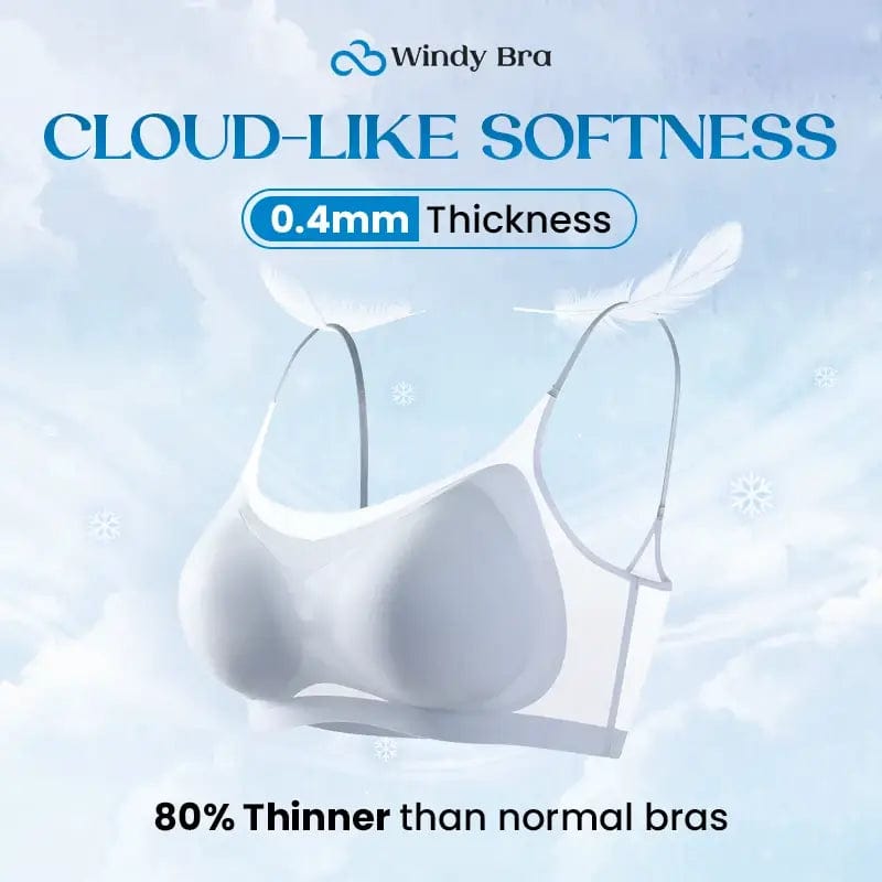 Fourovo WindyBra - Seamless Ultra-Thin Ice Silk Comfort Bra