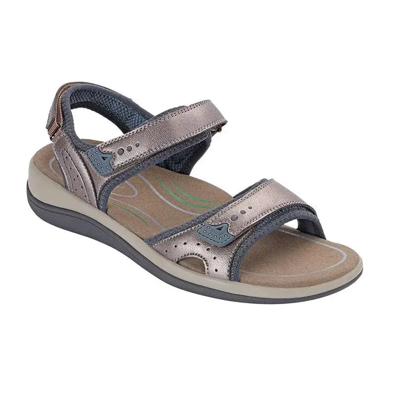 Fourovo Women's Arch Support Orthotic Sandals Champagne / US4/UK2/EU35