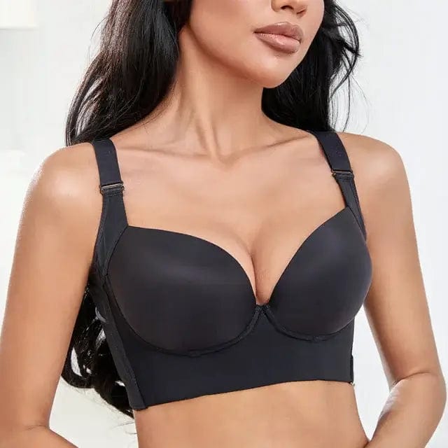 Fourovo Woobilly Deep Cup Bra Hide Back Fat With Shapewear Incorporated