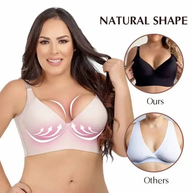 Fourovo Woobilly Deep Cup Bra Hide Back Fat With Shapewear Incorporated